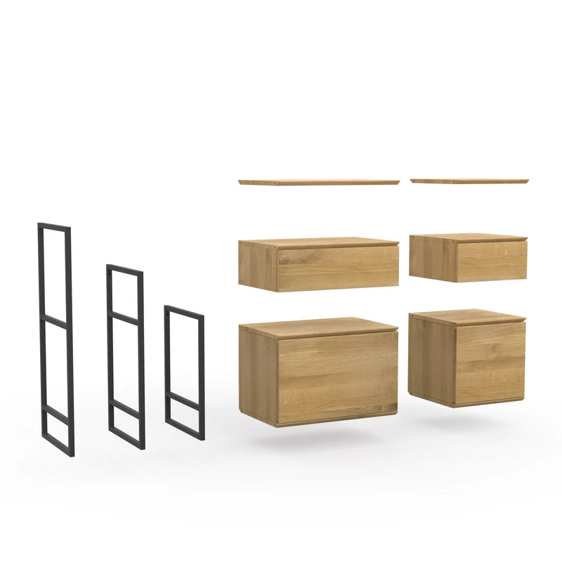 Sideboard System Wega Schwarz