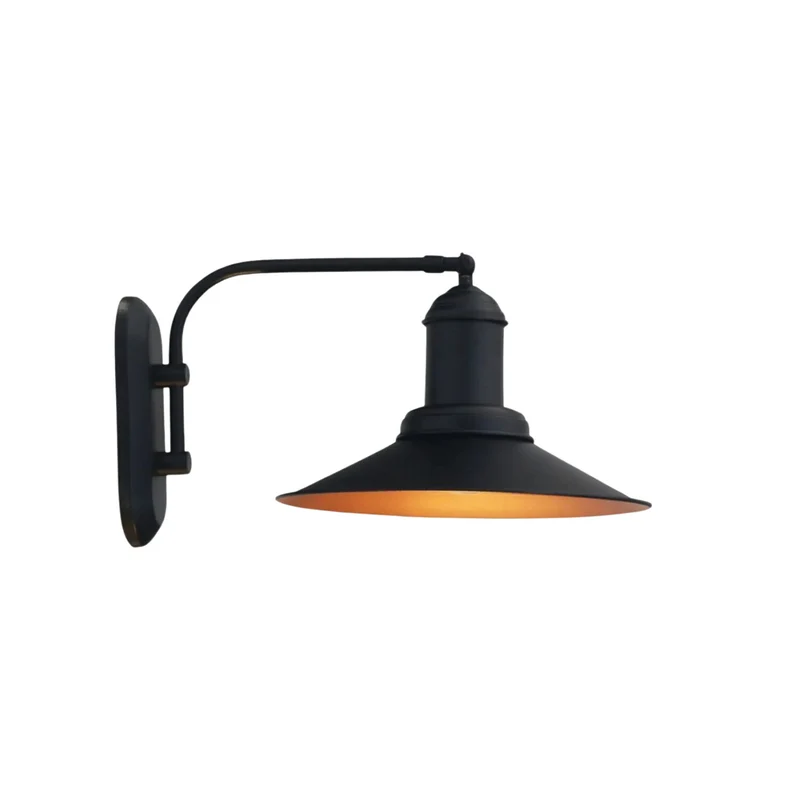 B-Ware ROYALTECH Wandleuchte Lorato LED Wandlampe dimmbar schwarz Metall Höhe 25cm