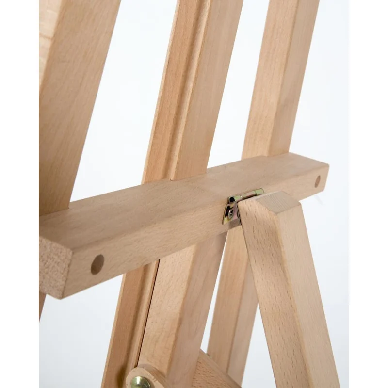 Holz Staffelei-Set “Art Easel” mit magnetischer A1 Kreidetafel, Buche