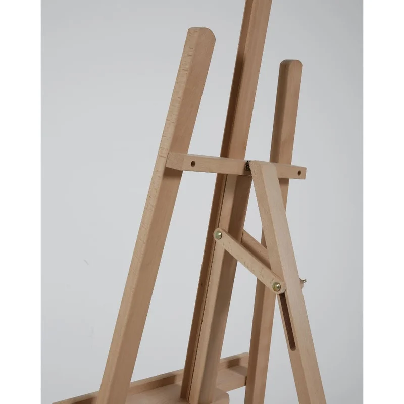 Holz Staffelei-Set “Art Easel” mit magnetischer A1 Kreidetafel, Buche