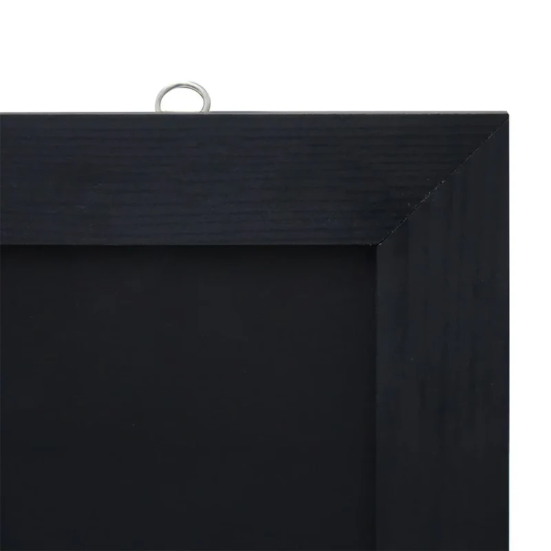 Wandkreidetafel mit Holzrahmen, magnetisch, individuell nach Mass