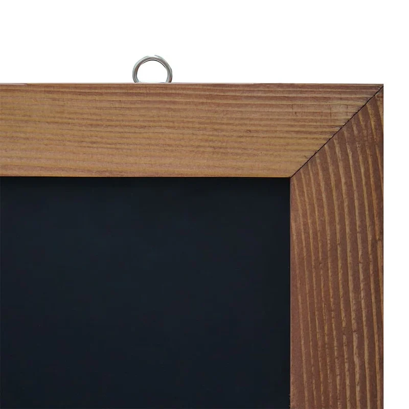 Wandkreidetafel mit Holzrahmen, magnetisch, individuell nach Mass