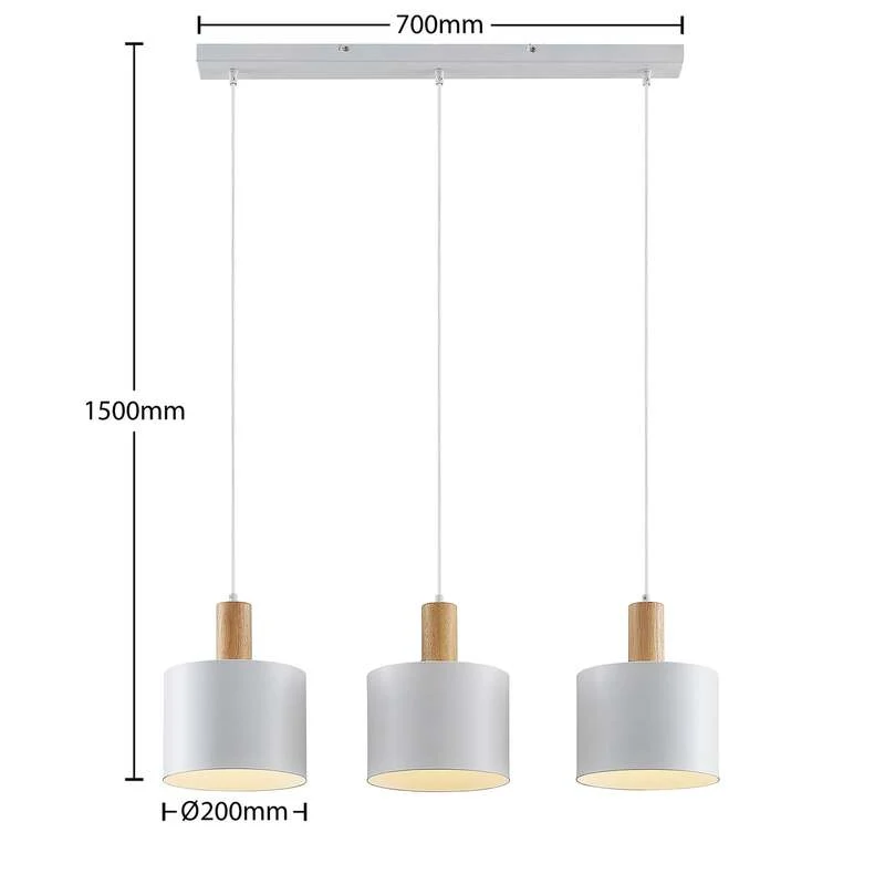 B-Ware Lindby Kadir Hängeleuchte Pendelleuchte Hängelampe Lampe Leuchte 3-flmg Licht547