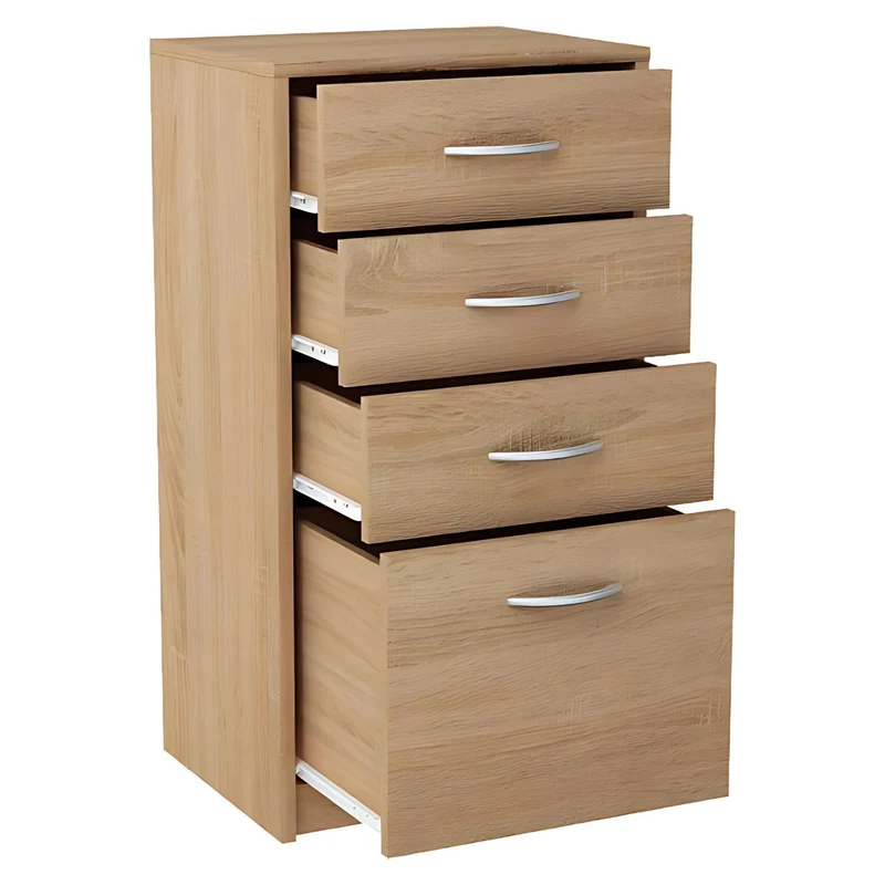 Mein-Regal Kommode Josh mit 3 kleinen Schubladen und 1 großen Schublade