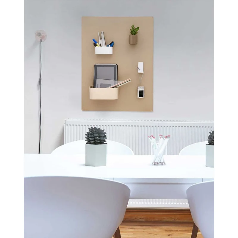 KalaMitica® Kreidetafel Magnetisch, Ohne Rahmen, 57x74cm, Beige