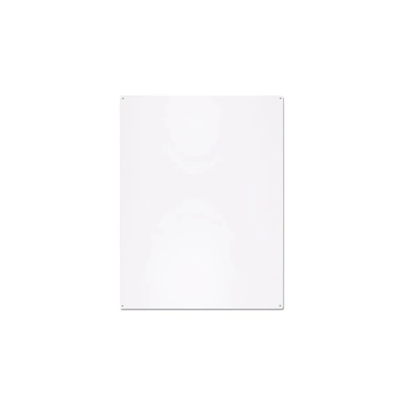 KalaMitica® Kreidetafel Magnetisch, Ohne Rahmen, 57x74cm, Weiss