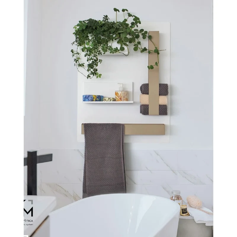 KalaMitica® Kreidetafel Magnetisch, Ohne Rahmen, 57x74cm, Weiss