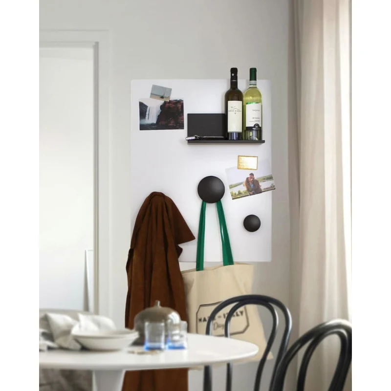KalaMitica® Kreidetafel Magnetisch, Ohne Rahmen, 57x74cm, Weiss