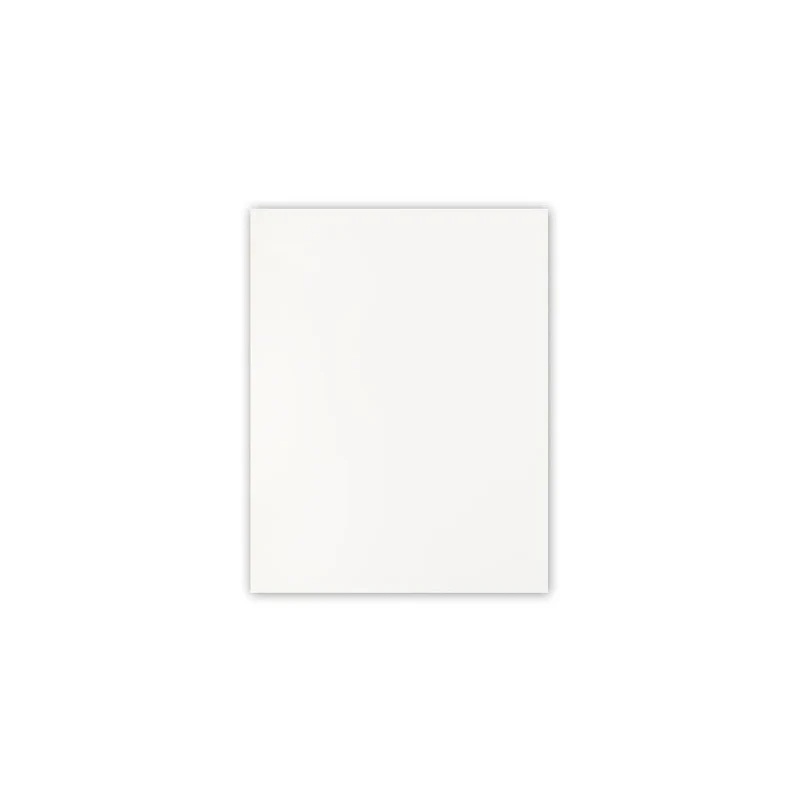 KalaMitica® Kreidetafel Magnetisch, Ohne Rahmen, 38x56cm, Weiss