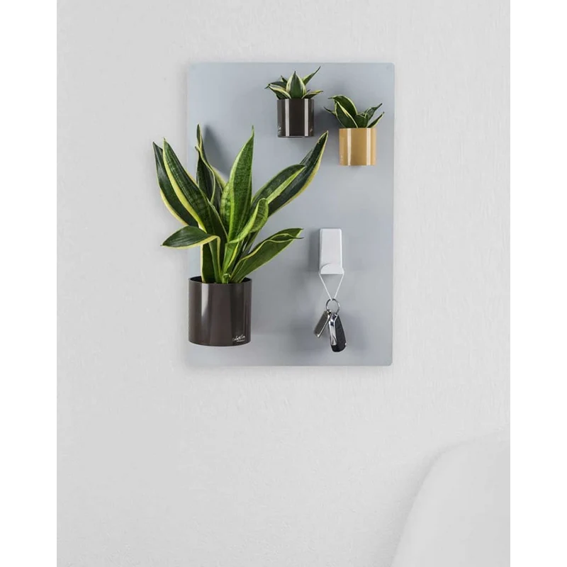 KalaMitica® Kreidetafel Magnetisch, Ohne Rahmen, 38x56cm, Silber