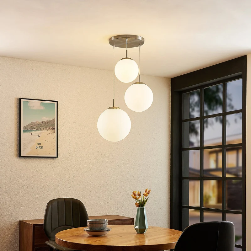B-Ware Lindby Heleska Hängeleuchte Deckenlampe Pendelleuchte Leuchte dreiflammig E27647