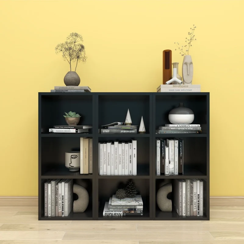 Coemo Standregal Alpha 80 aus Holz 3 Fächer