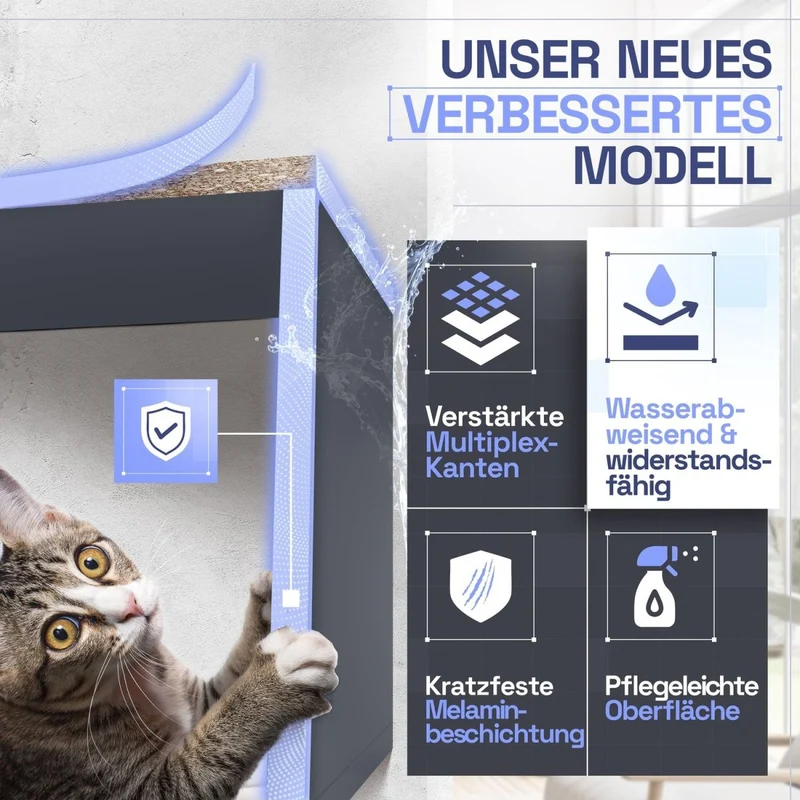 Wandregal Karo Schweberegal aus Holz
