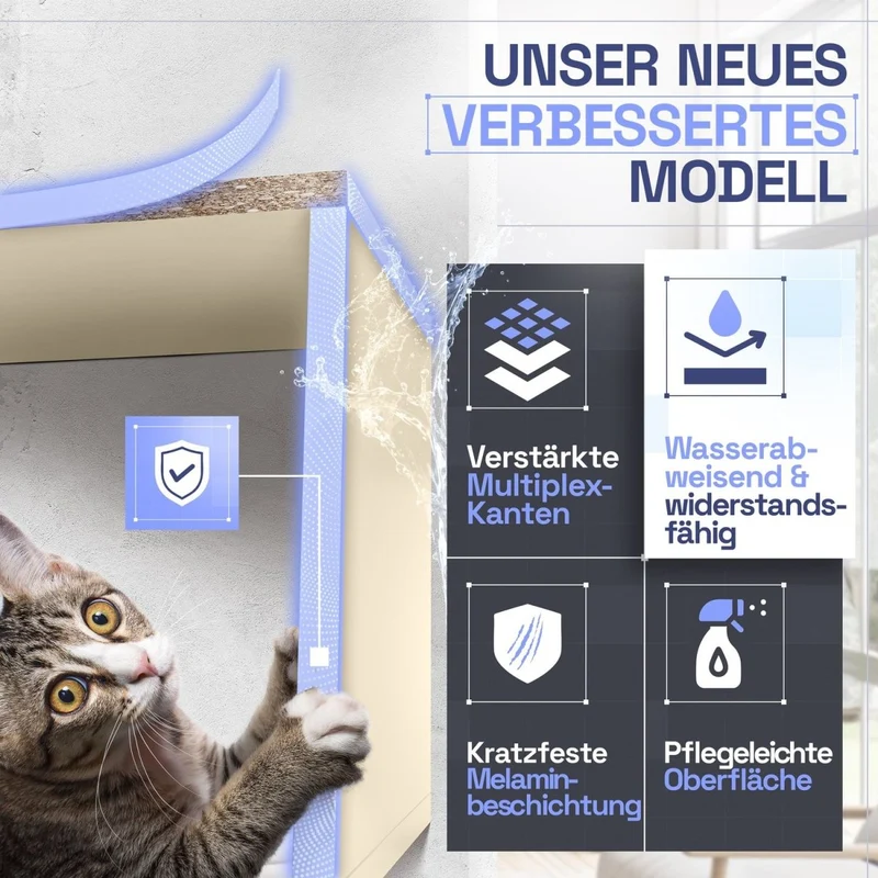 Wandregal Karo Schweberegal aus Holz