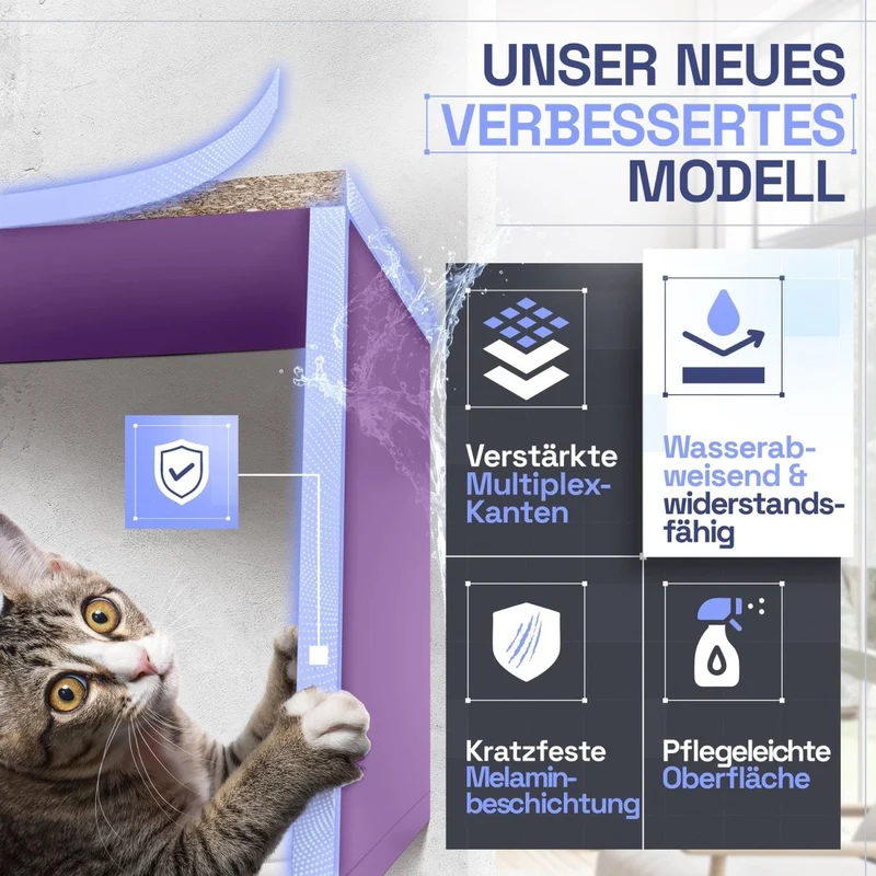 Wandregal Karo Schweberegal aus Holz