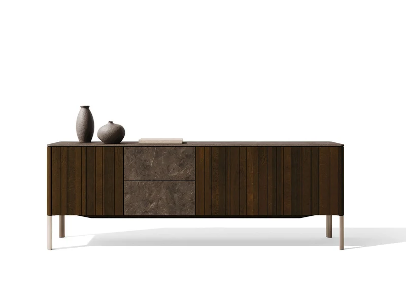 Sideboard Nya - Naturholz und Keramik von Team 7