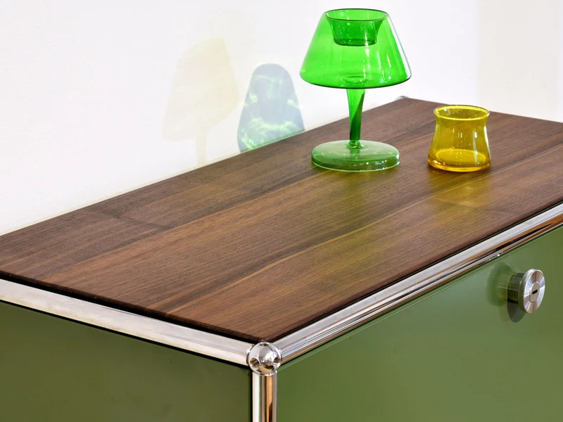 Einzelelement Nussbaum - "real Wood on Top"