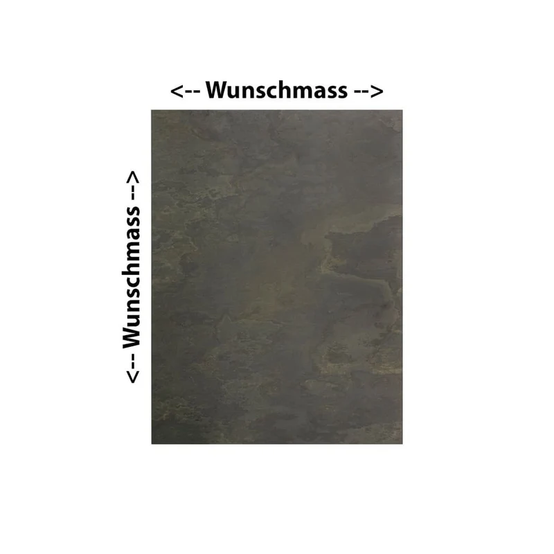 Schiefertafel Magnetisch nach Mass, Grünschiefer