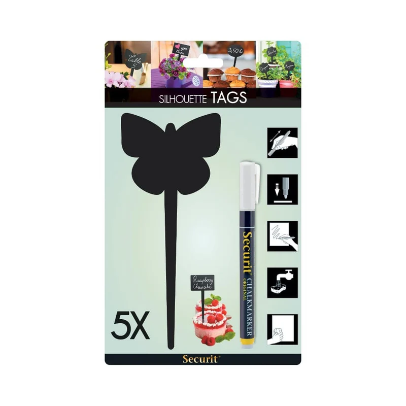 Securit® Silhouette TAG's "Schmetterling"