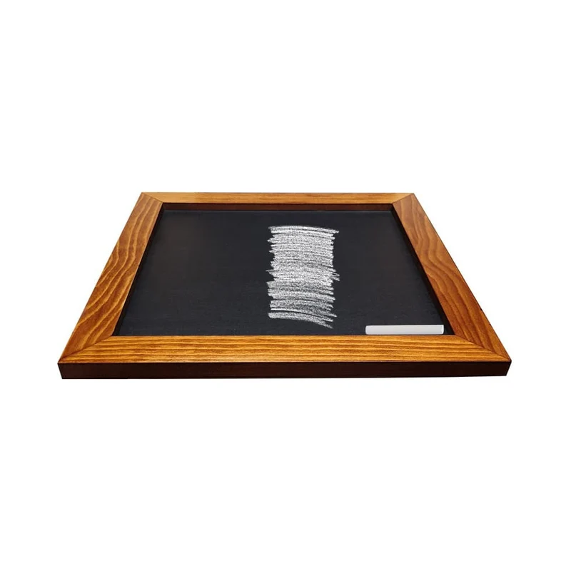 Kreidetafel "InspiraBoard" 60x120cm mit Holzrahmen – Indoor