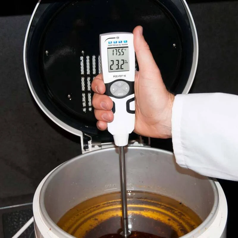 B-Ware Pce Instruments Pce Fot 10 Frittieröltester 30 200 °C Ip65 Temperaturmessgerät