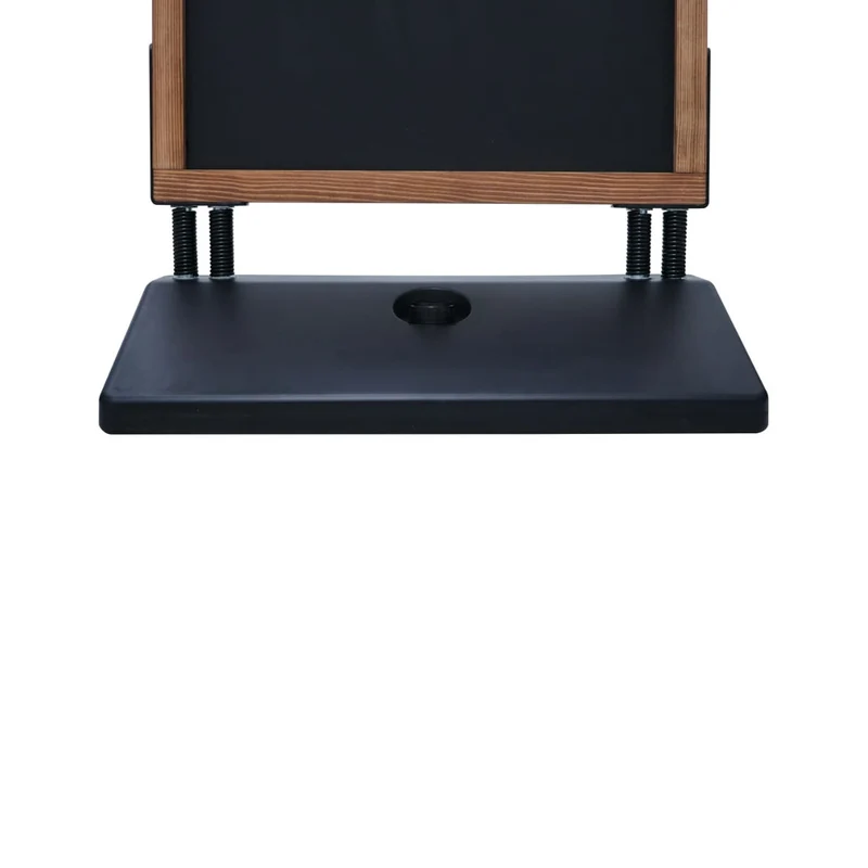 Holz Kundenstopper-Kreidetafel mit Wassertank, DIN A1, Outdoor