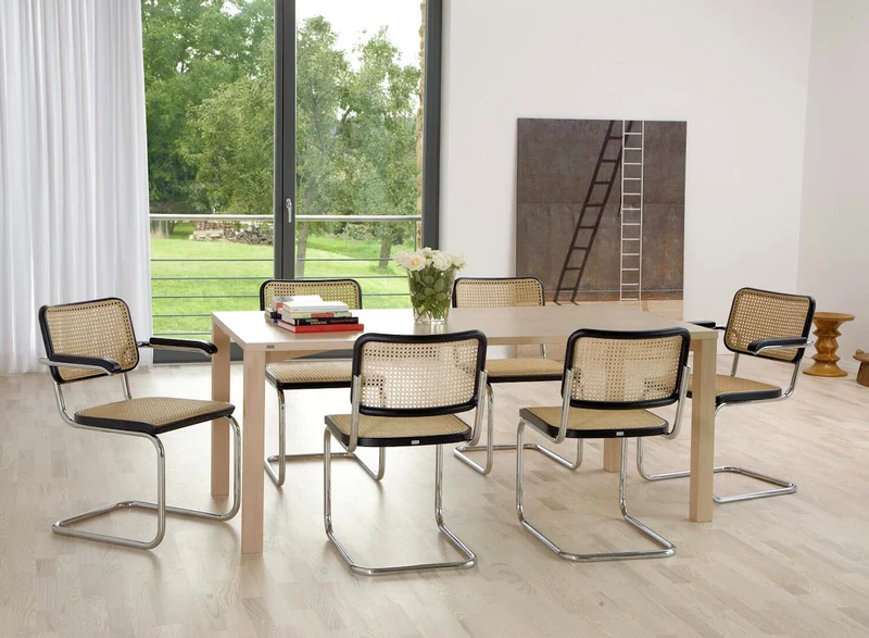 Freischwinger S 32 / S 64 Schwarz - Thonet