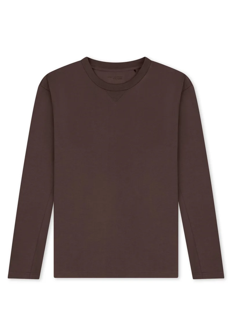 Langarmshirt Rundhals
