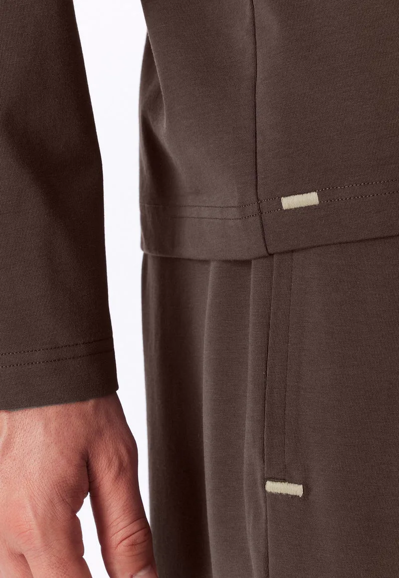 Langarmshirt Rundhals