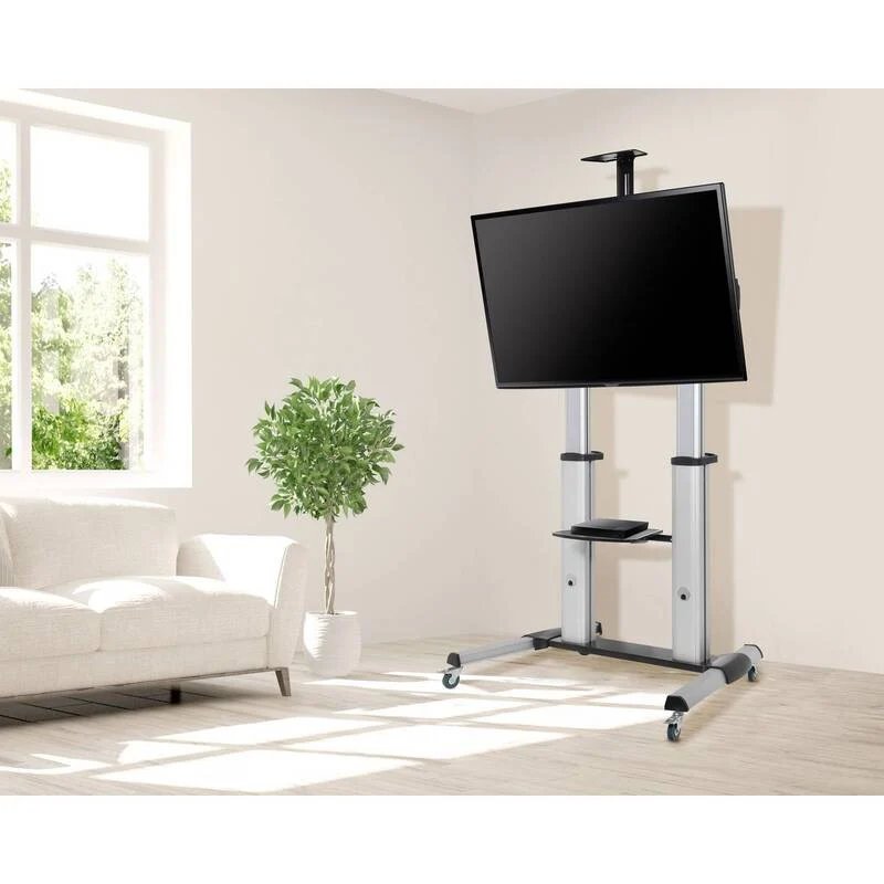 B-Ware SpeaKa Professional PREM-LINE XXL TV-Rollwagen Fernsehhalterung TV-Halterung