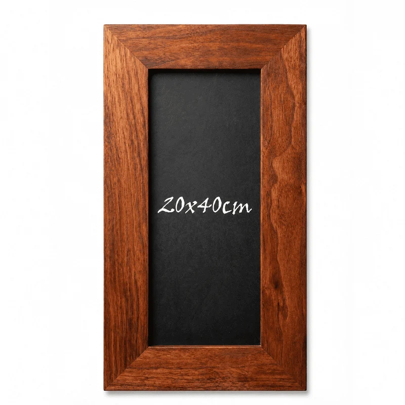 Kreidetafel "InspiraBoard" 20x40cm mit Holzrahmen – Indoor