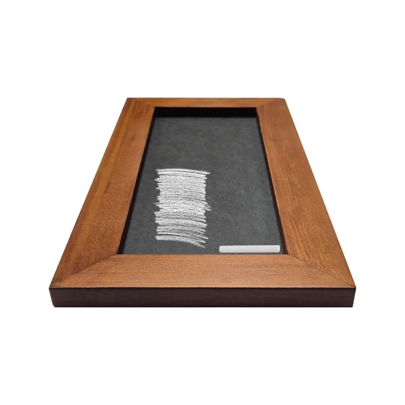 Kreidetafel "InspiraBoard" 20x40cm mit Holzrahmen – Indoor