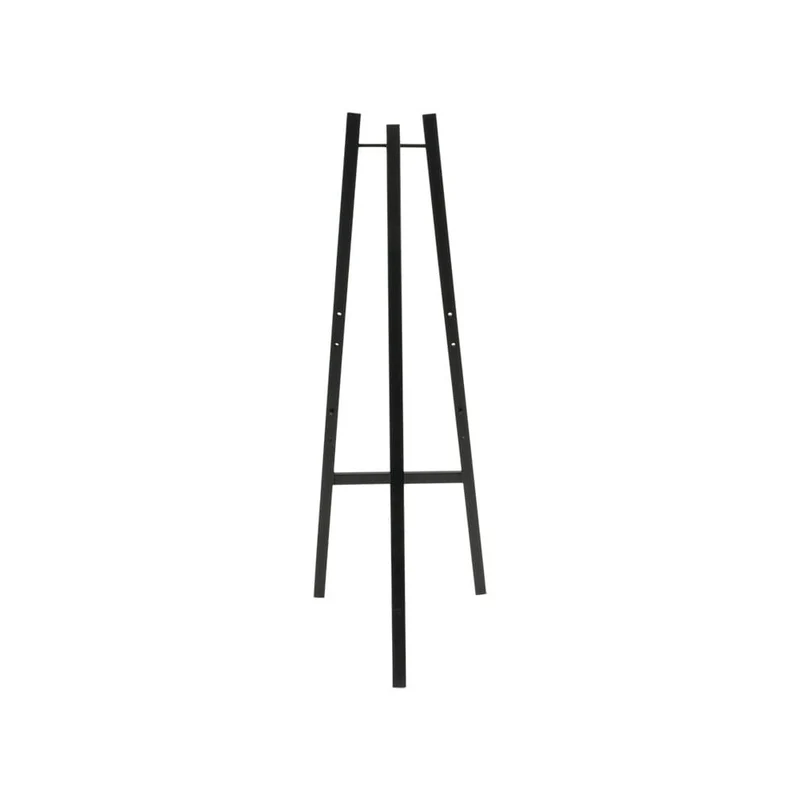 Securit® Kiefernholz Staffelei, 165cm, Schwarz, Outdoor