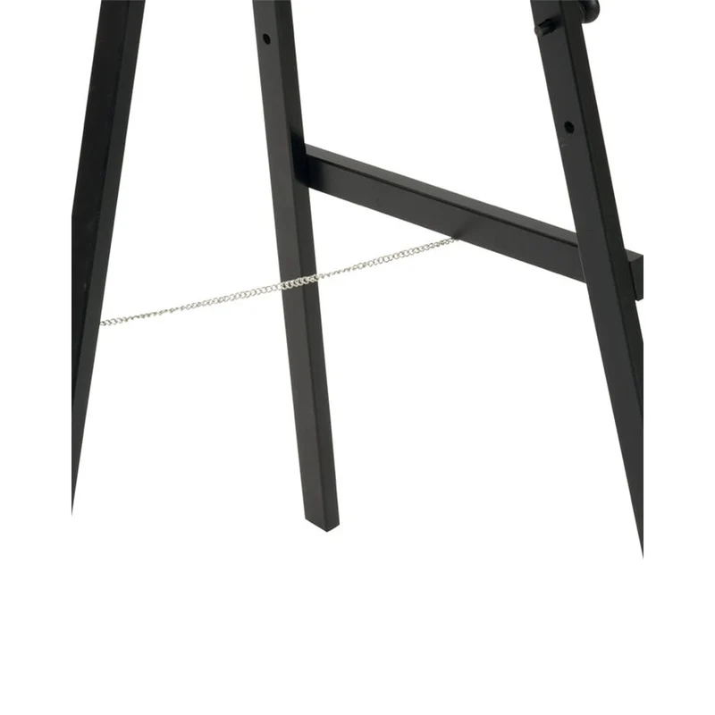 Securit® Kiefernholz Staffelei, 165cm, Schwarz, Outdoor