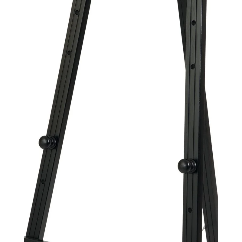 Securit® Kiefernholz Staffelei, 165cm, Schwarz, Outdoor