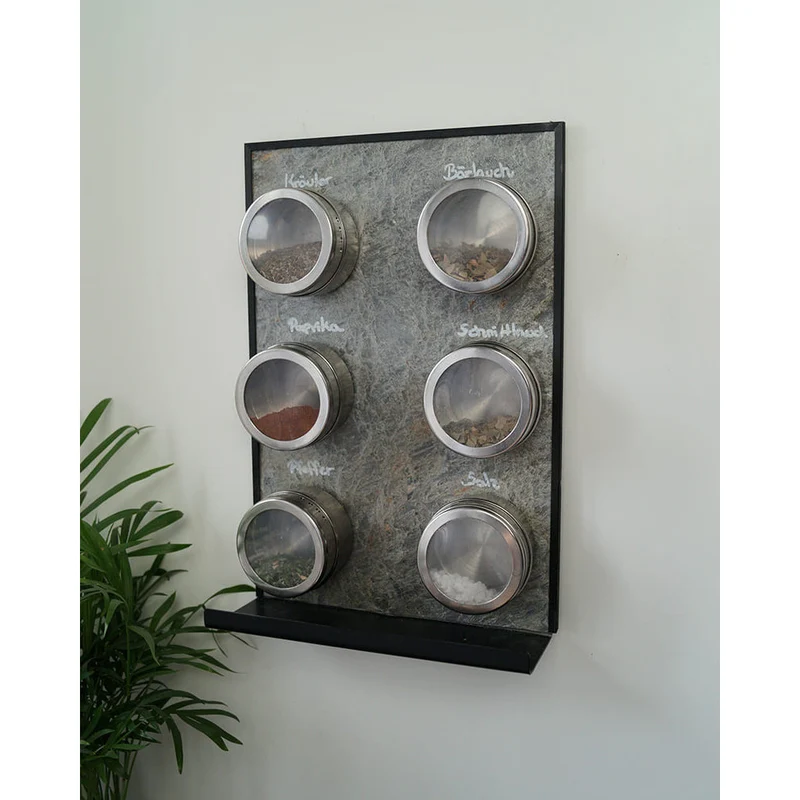 Schiefertafel Magnetisch mit Ablage "Burning Forest", 20x30cm