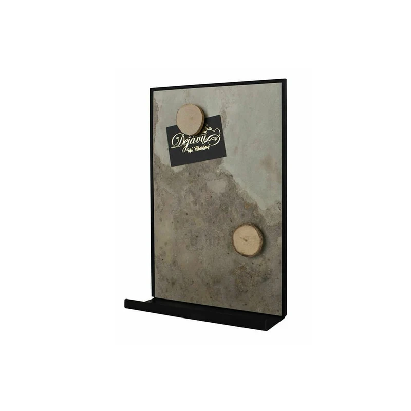 Schiefertafel Magnetisch mit Ablage "Skin Mountain", 20x30cm