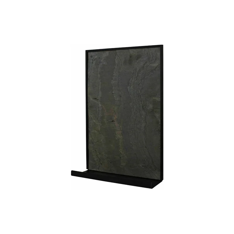 Schiefertafel Magnetisch mit Ablage "Vulcano Stone", 20x30cm