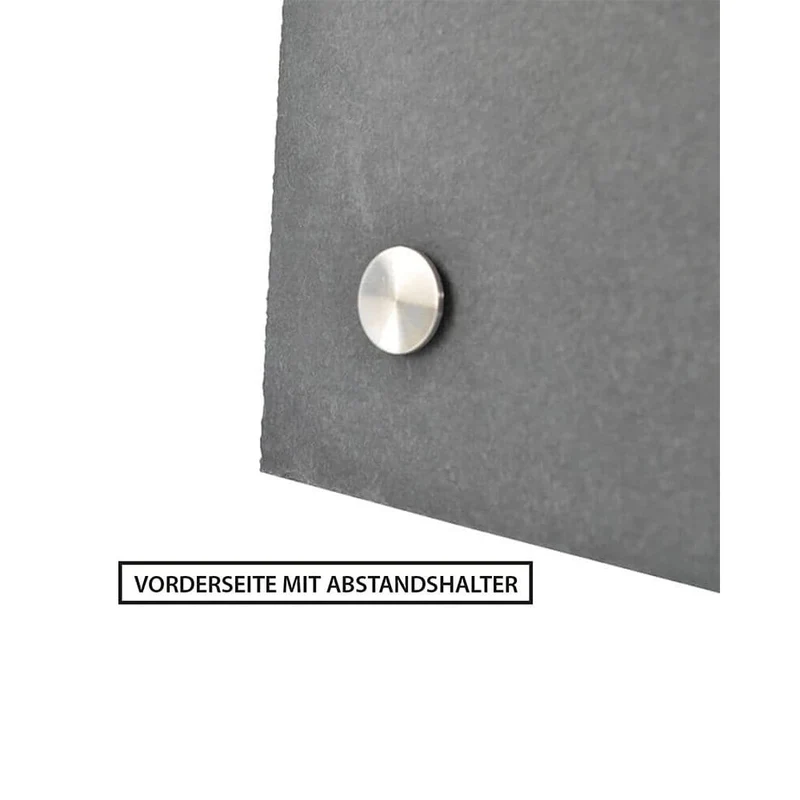 Schiefertafel 90x60cm, inkl. Bohrungen und Abstandhalter / Abverkauf