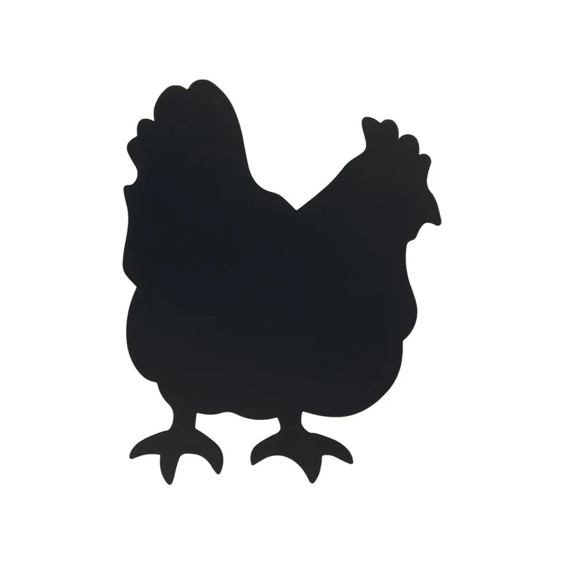 Securit® Wandkreidetafel Silhouette Chicken, 37x27cm