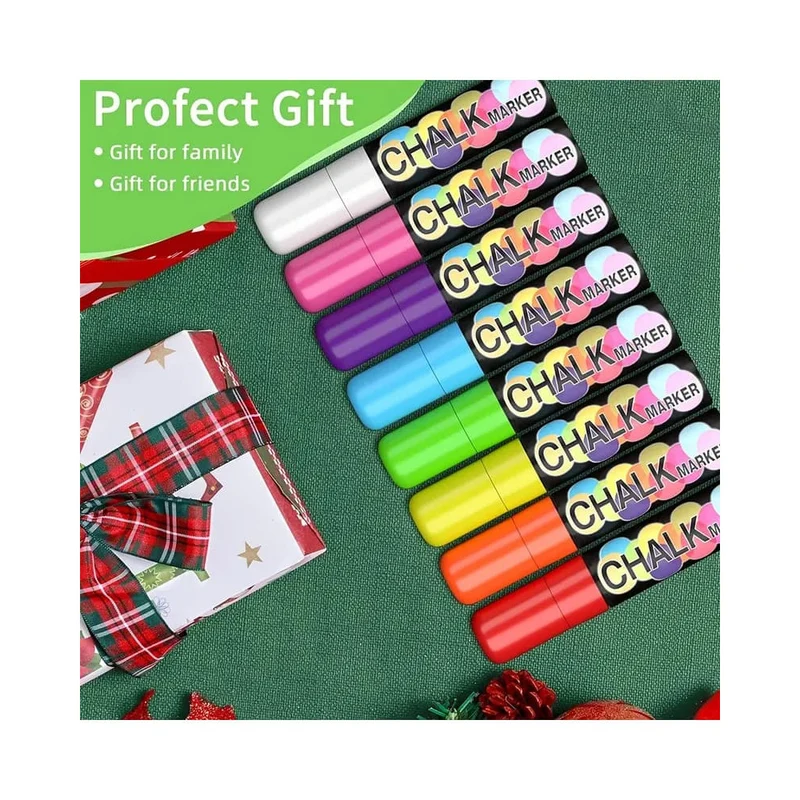 CHALK Marker Kreidemarker Classic, 7-15mm, 8-er Set