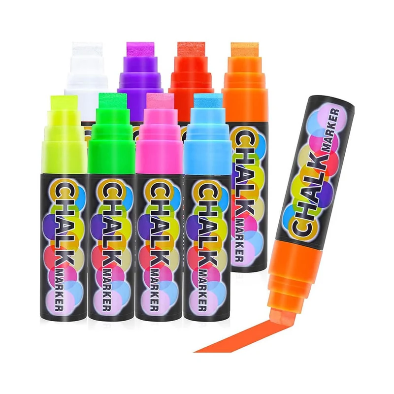CHALK Marker Kreidemarker Classic, 7-15mm, 8-er Set