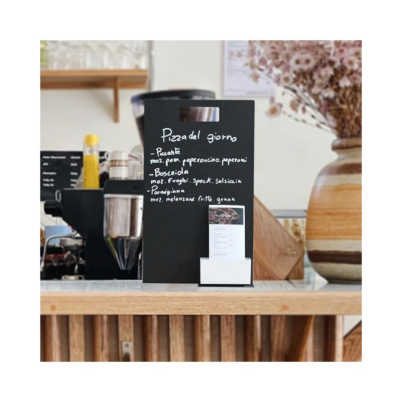 KalaMitica® Magnetische Tischkreidetafel / Thekendisplay / Menühalter