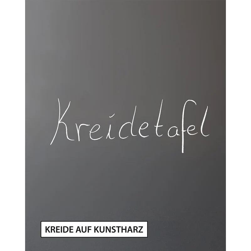 Wetterfeste Kreidetafel ohne Rahmen, 42x60cm
