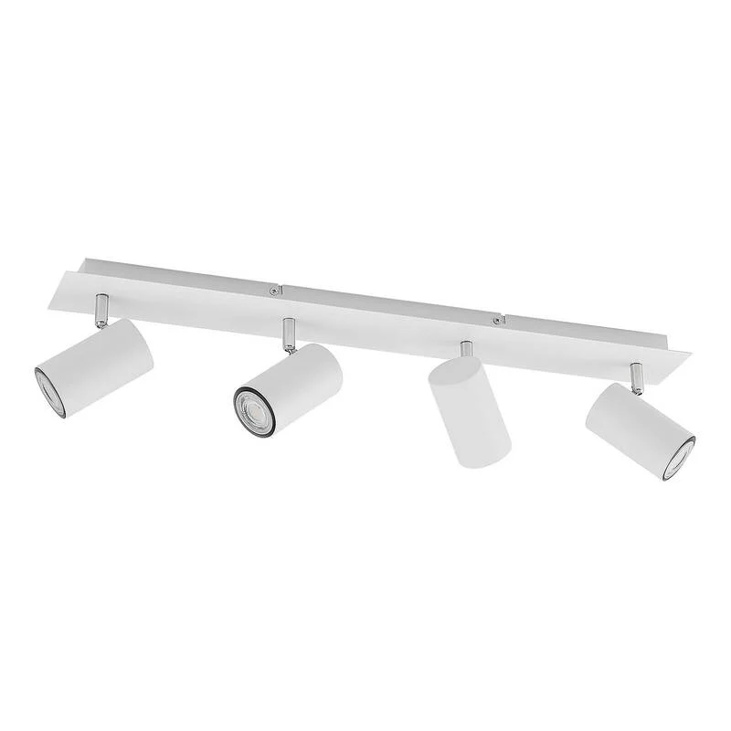 B-Ware Lindby Deckenstrahler Joffrey LED Lampe 4-flg dimmbar weiß 70cm Aluminium Stahl