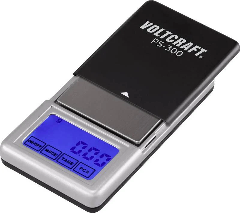 VOLTCRAFT VC-8912595 PS-200 Taschenwaage Waage max. 200g Ablesbarkeit 0.01g AAA