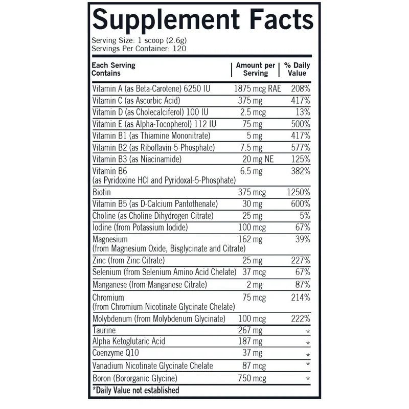 DRN Vitamin/Mineral Basic Supplement Powder