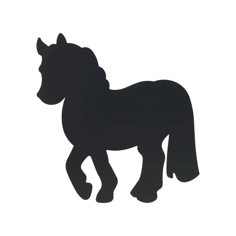 Securit® Wandkreidetafel Silhouette Pony, 33x28cm