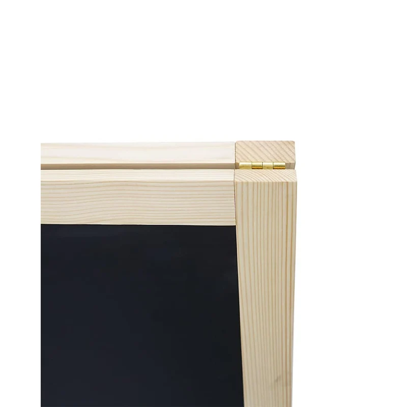 Holz Gehwegkreidetafel A2 – Magnetisch, Outdoor