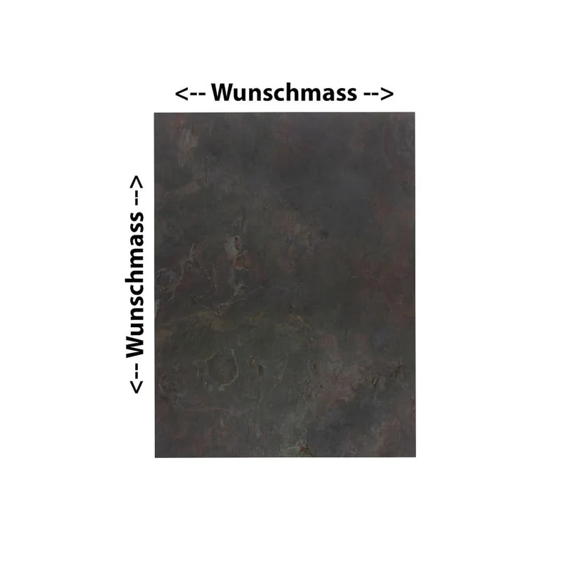 Schiefertafel Magnetisch nach Mass, Vulcano Stone